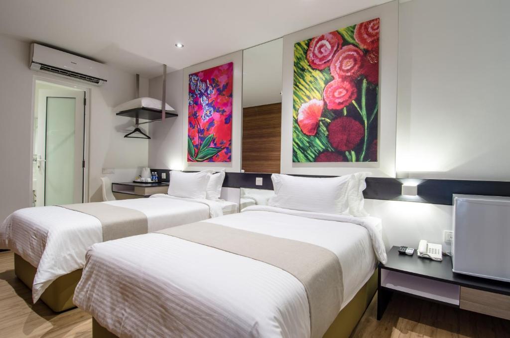 12Fly Hotel Kuala Lumpur Zimmer foto